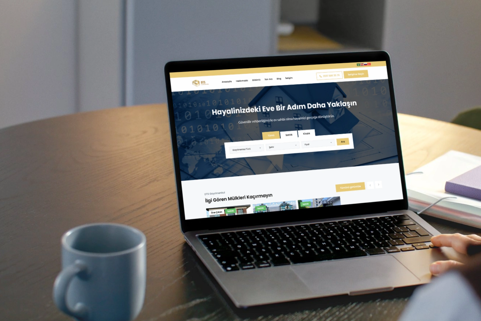 DTS Gayrimenkul Yeni Web Sitesi Yayında!